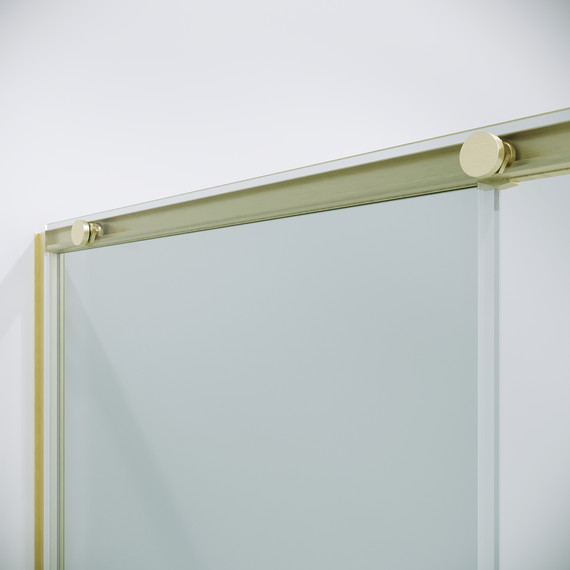 Душевое ограждение Niagara Nova 100x80 см NG-44-10ASG-A80SG-34, золото брашированное/прозрачное - фото 8