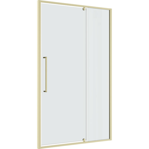 Душевая дверь Niagara Nova 110 см NG-45-11ASG, золото брашированное/прозрачное - фото 2