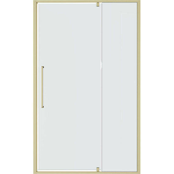 Душевая дверь Niagara Nova 110 см NG-45-11ASG, золото брашированное/прозрачное - фото 3
