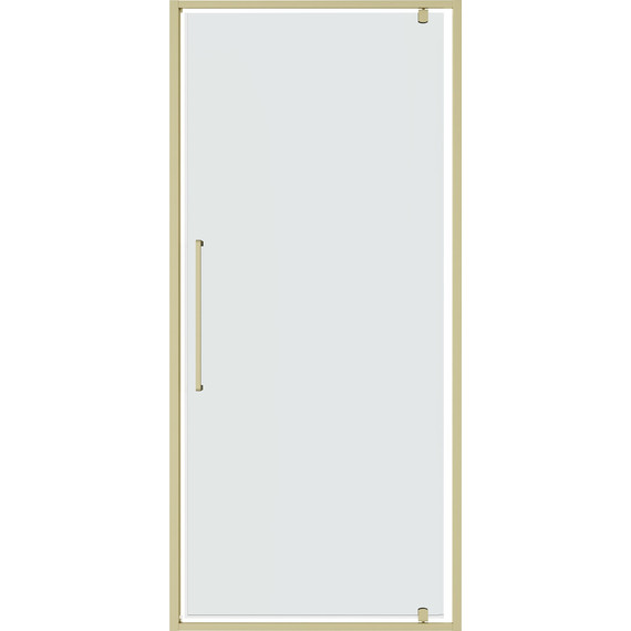 Душевая дверь Niagara Nova 100 см NG-45-10ASG, золото брашированное/прозрачное - фото 3