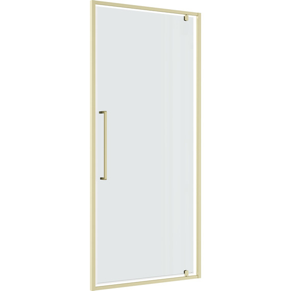 Душевая дверь Niagara Nova 100 см NG-45-10ASG, золото брашированное/прозрачное - фото 2