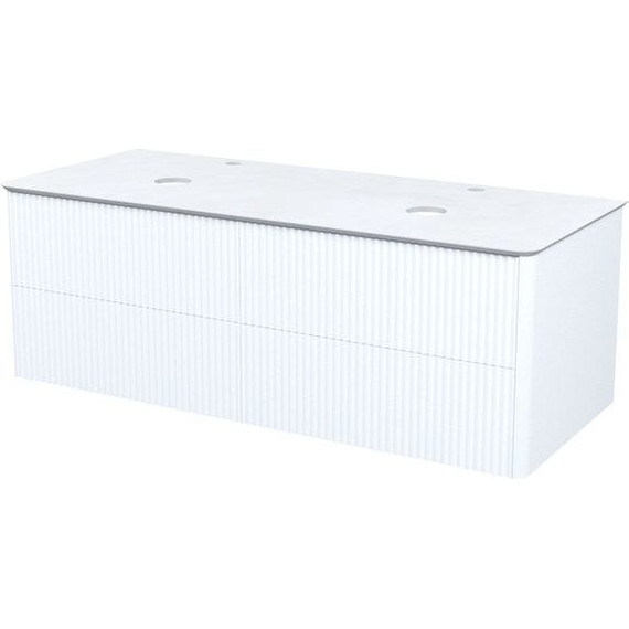 Тумба подвесная со столешницей Iddis Aiger 120 см AIG12W0i95K, белый - фото 2