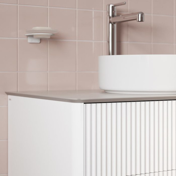 Тумба подвесная со столешницей Iddis Aiger 80 см AIG80W0i95K, белый - фото 8