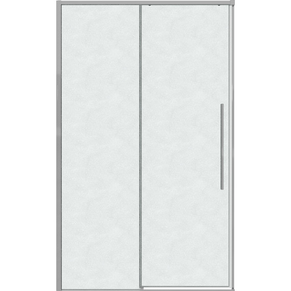 Душевая дверь Grossman Galaxy 110 см 100.K33.01.110.10.02, хром/шиншилла - фото 3