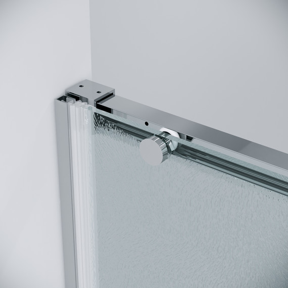 Душевая дверь Grossman Galaxy 100 см 100.K33.01.100.10.02, хром/шиншилла - фото 7