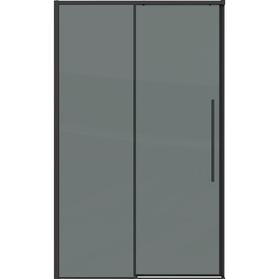 Душевая дверь Grossman Galaxy 100 см 100.K33.01.100.21.10, чёрный матовый/тонированное - фото 3