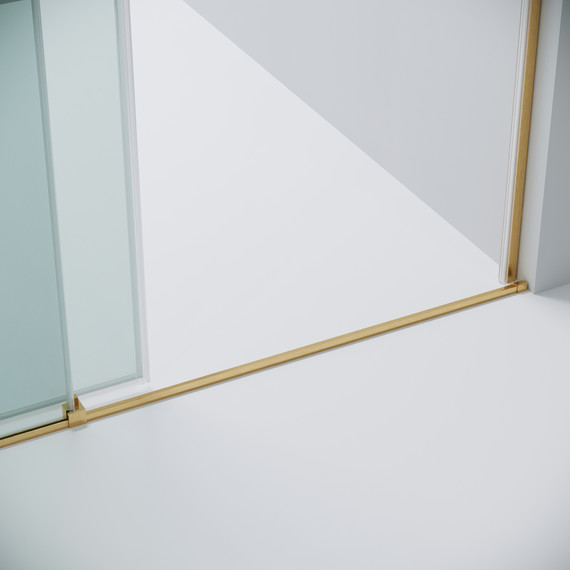 Душевая дверь Grossman Galaxy 110 см 100.K33.01.110.32.00, золото сатин/прозрачное - фото 7