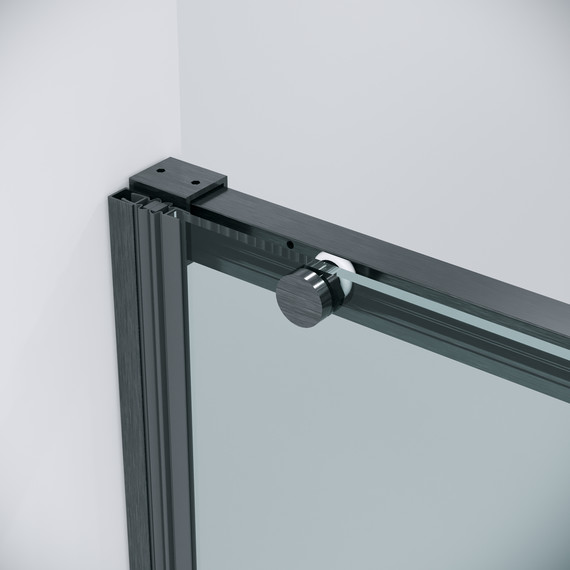 Душевая дверь Grossman Galaxy 140 см 100.K33.01.140.42.00, графит сатин/прозрачное - фото, картинка 10 Душевая дверь Grossman Galaxy 140 см 100.K33.01.140.42.00, графит сатин/прозрачное - фото 10