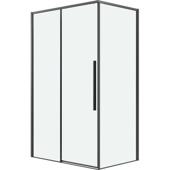 Душевое ограждение Grossman Galaxy 120x80 см 120.K33.01.1280.42.00, графит сатин/прозрачное - фото 2