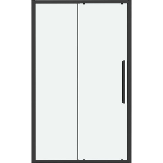 Душевая дверь Grossman Cosmo 110 см 100.K33.02.110.21.00, чёрный матовый/прозрачное - фото 3