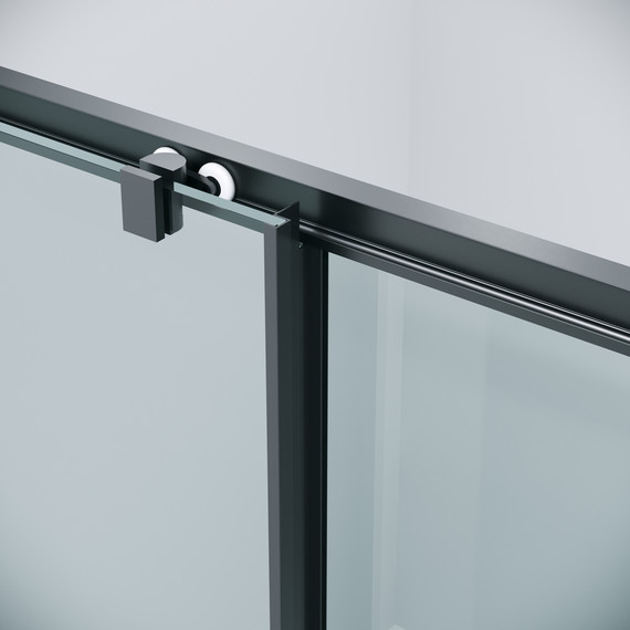 Душевое ограждение Grossman Cosmo 110x70 см 120.K33.02.1170.21.00, чёрный матовый/прозрачное - фото 9