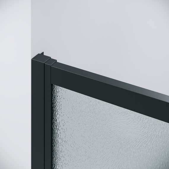Душевое ограждение Grossman Cosmo 110x70 см 120.K33.02.1170.21.02, чёрный матовый/шиншилла - фото 9
