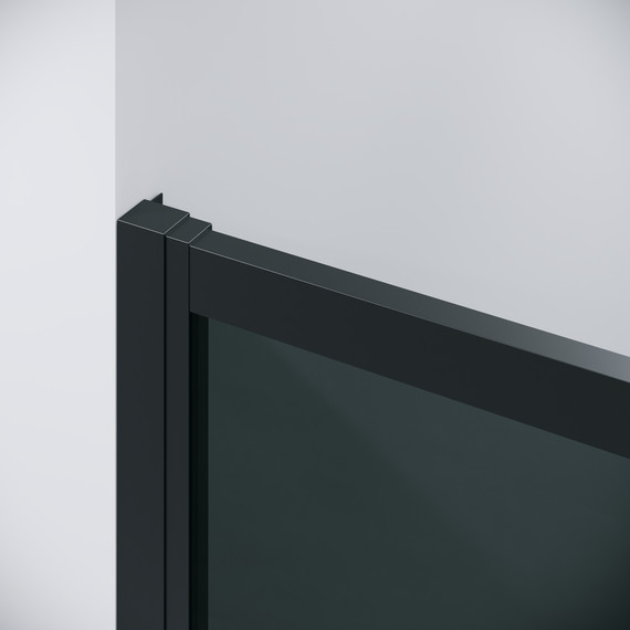 Душевое ограждение Grossman Cosmo 100x90 см 120.K33.02.1090.21.10, чёрный матовый/тонированное - фото 8