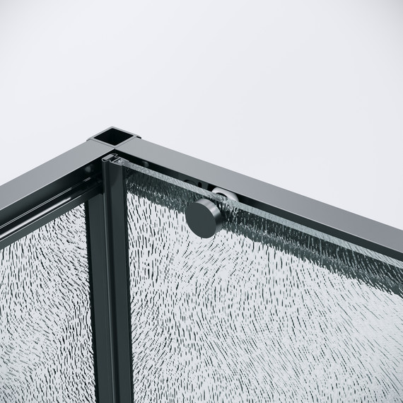 Душевое ограждение Grossman Galaxy 140x90 см 120.K33.01.1490.21.02, чёрный матовый/шиншилла - фото 8