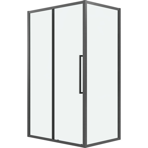 Душевое ограждение Grossman Cosmo 140x90 см 120.K33.02.1490.42.00, графит сатин/прозрачное - фото 2