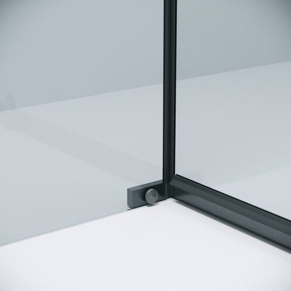 Душевое ограждение Grossman Pragma 110x90 см 120.K33.03.1190.42.00, графит сатин/прозрачное - фото 6