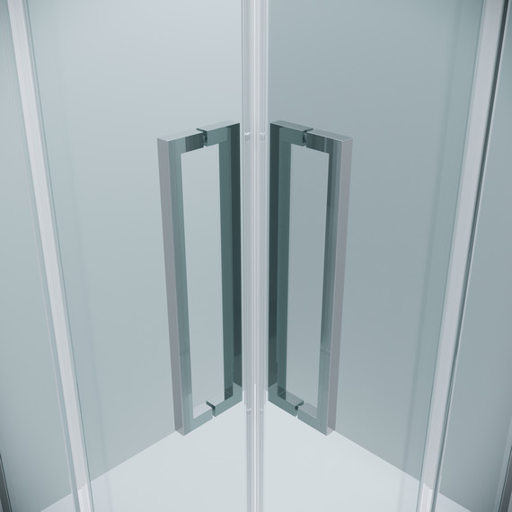 Душевое ограждение Grossman Cosmo 80x80 см 300.K33.02.8080.10.00, хром/прозрачное - фото 7