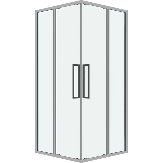 Душевое ограждение Grossman Cosmo 80x80 см 300.K33.02.8080.10.00, хром/прозрачное - фото 3