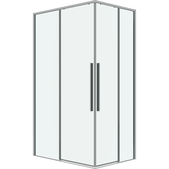 Душевое ограждение Grossman Galaxy 120x80 см 300.K33.01.1280.10.00, хром/прозрачное - фото 3