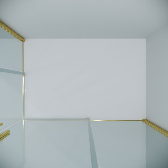 Душевое ограждение Grossman Galaxy 120x80 см 300.K33.01.1280.32.00, золото сатин/прозрачное - фото 7