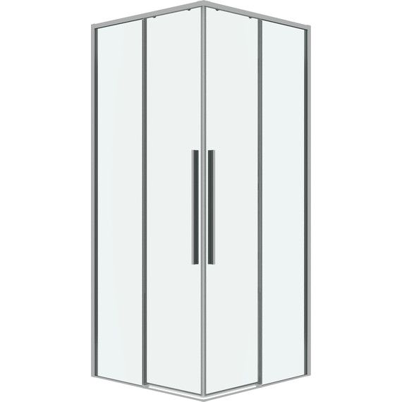 Душевое ограждение Grossman Galaxy 80x80 см 300.K33.01.8080.10.00, хром/прозрачное - фото 3