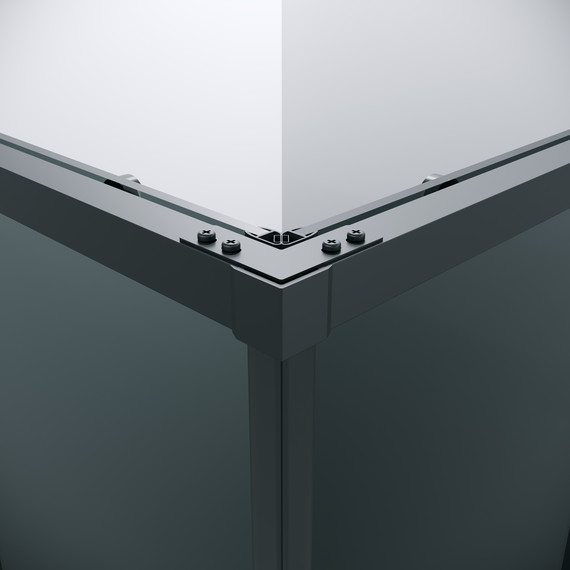 Душевое ограждение Grossman Galaxy 120x80 см 300.K33.01.1280.21.10, чёрный матовый/тонированное - фото 10