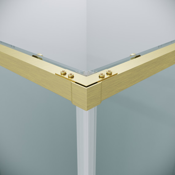 Душевое ограждение Grossman Galaxy 120x80 см 300.K33.01.1280.32.00, золото сатин/прозрачное - фото 10