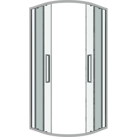 Душевое ограждение Grossman Cosmo 100x100 см 301.K33.02.1010.10.00, хром/прозрачное - фото 2