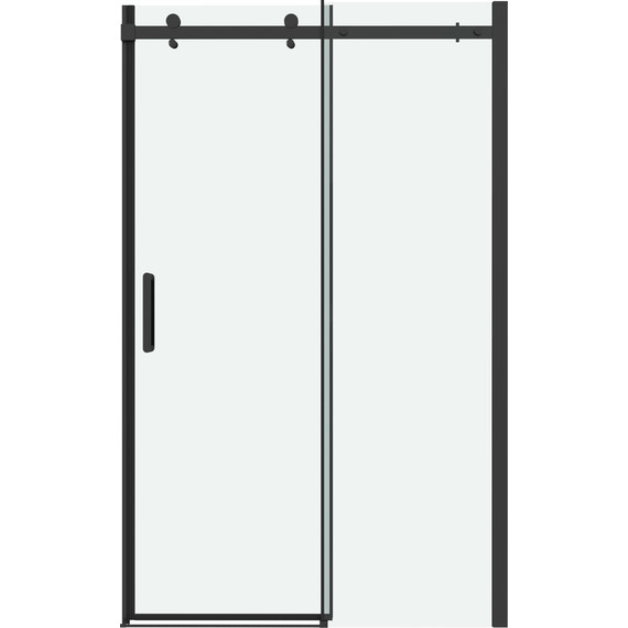 Душевая дверь Grossman Classic 130 см 100.K33.04.130.21.00, чёрный матовый/прозрачное - фото 3