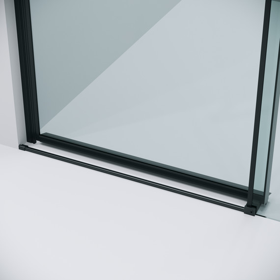 Душевая дверь Grossman Classic 130 см 100.K33.04.130.21.00, чёрный матовый/прозрачное - фото 8