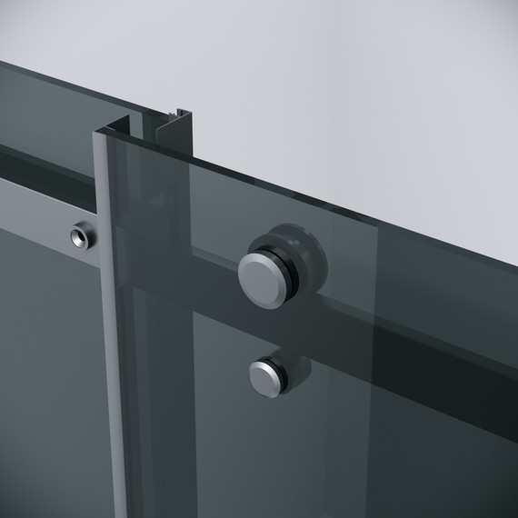 Душевое ограждение Grossman Classic 100x90 см 120.K33.04.1090.21.10, чёрный матовый/тонированное - фото 9