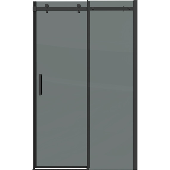 Душевая дверь Grossman Classic 100 см 100.K33.04.100.21.10, чёрный матовый/тонированное - фото 3