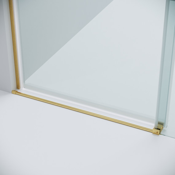 Душевая дверь Grossman Classic 100 см 100.K33.04.100.32.00, золото сатин/прозрачное - фото 8