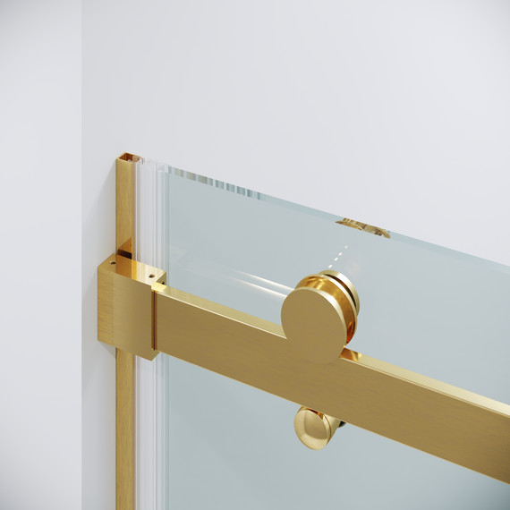 Душевая дверь Grossman Classic 110 см 100.K33.04.110.32.00, золото сатин/прозрачное - фото 10