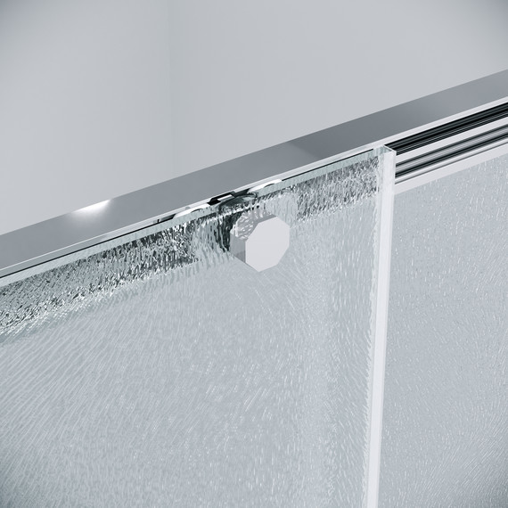 Душевая дверь Grossman Style 100 см 100.K33.05.100.10.02, хром/шиншилла - фото 9