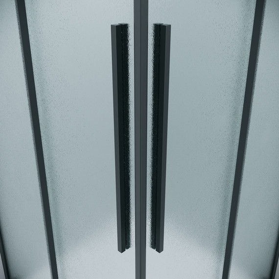Душевое ограждение Grossman Galaxy 120x80 см 300.K33.01.12R80L.21.02, чёрный матовый/шиншилла - фото 8