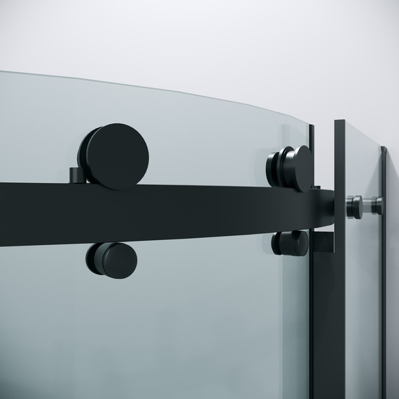 Душевое ограждение Grossman Classic 90x90 см 301.K33.04.9090.21.00, чёрный матовый/прозрачное - фото 8