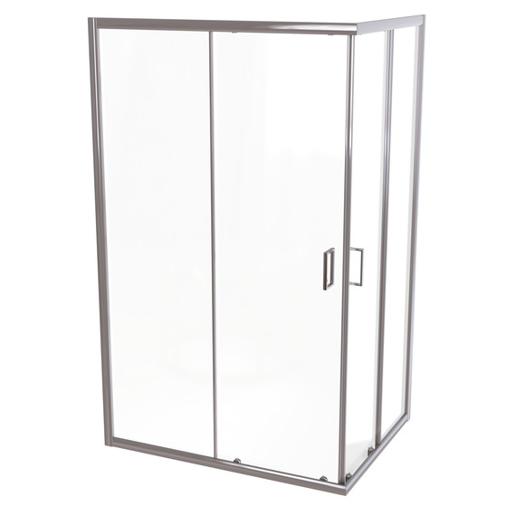 Душевое ограждение Taliente 120x90 см TA-09120-1CP, хром/прозрачное - фото 