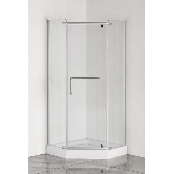 Душевое ограждение Taliente 80x80 см TA-08083-1CP, хром/прозрачное - фото 3