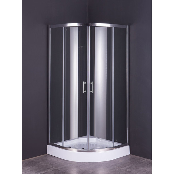 Душевое ограждение Taliente 90x90 см TA-09091-1CP, хром/прозрачное - фото 2