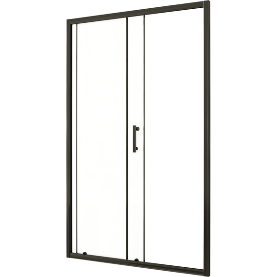 Душевая дверь Taliente 100 см TA-100-1CB, чёрный/прозрачное - фото 2