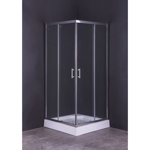 Душевое ограждение Taliente 100x100 см TA-10102-1CP, хром/прозрачное - фото 2