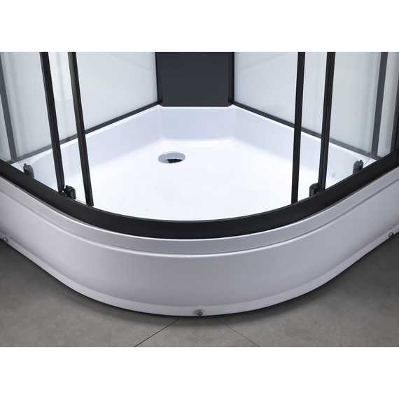 Душевая кабина Taliente 90x90 см TA-99CB, чёрный/прозрачное - фото, картинка 5 Душевая кабина Taliente 90x90 см TA-99CB, чёрный/прозрачное - фото 5