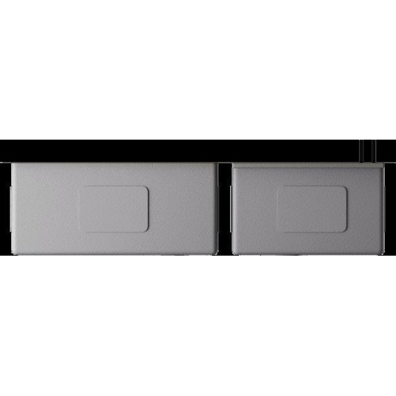 Кухонная мойка Omoikiri Akisame 86-2 Side IN 1,2 мм 4997021, Цвет производителя: нержавеющая сталь - фото 3