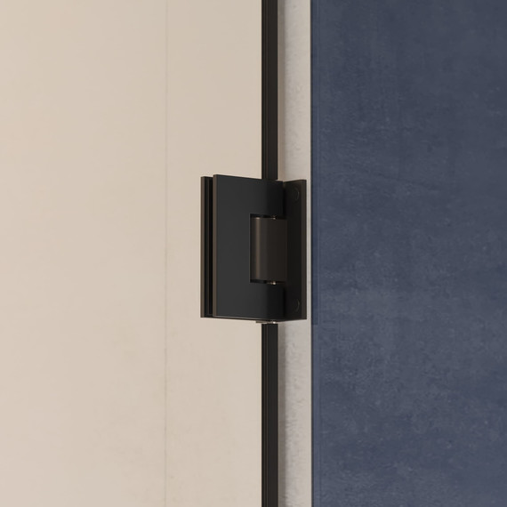 Душевая дверь RGW HO-011B 60 см 350601106-14 (стекло 8 мм), черный/прозрачное - фото 6