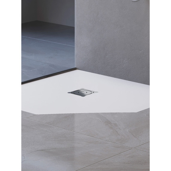 Каменный поддон RGW ST/T-0100W 100х100 см 16155100-01 - фото 6