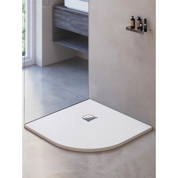 Каменный поддон RGW ST/R-0099W 90х90 см 16153099-01 - фото 4