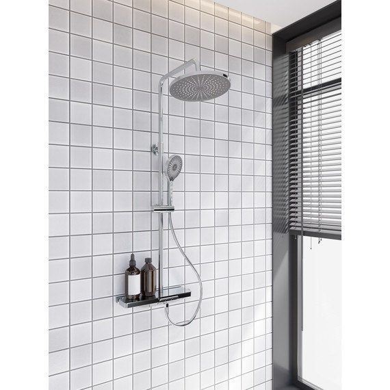 Душевая стойка Veconi EN-200-C-C4, Цвет производителя: хром - фото 2