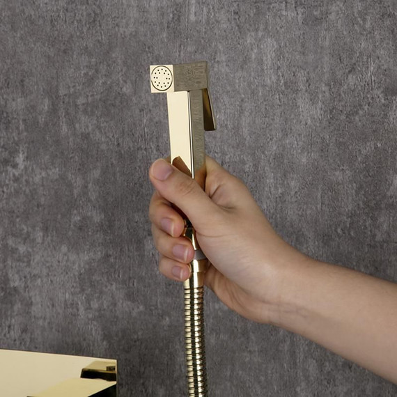 Набор для гигиенического душа Gappo G7207-3, золото - фото, картинка 18 Набор для гигиенического душа Gappo G7207-3, золото - фото 18