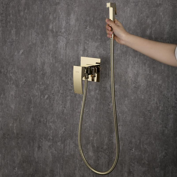 Набор для гигиенического душа Gappo G7207-3, золото - фото, картинка 20 Набор для гигиенического душа Gappo G7207-3, золото - фото 20